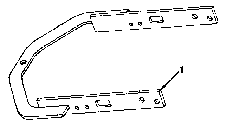Fixed Drawbar Diagram and Parts List for CUB185  Cub Cadet Lawn Tractor